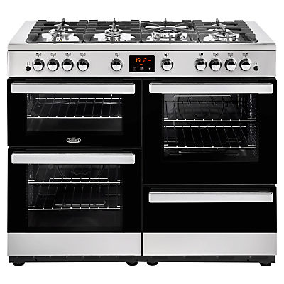 Belling Cookcentre 110G Gas Range Cooker Stainless Steel / Black